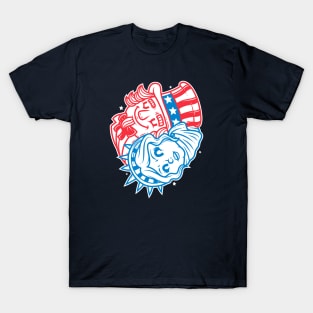 Yin and Yang of America T-Shirt